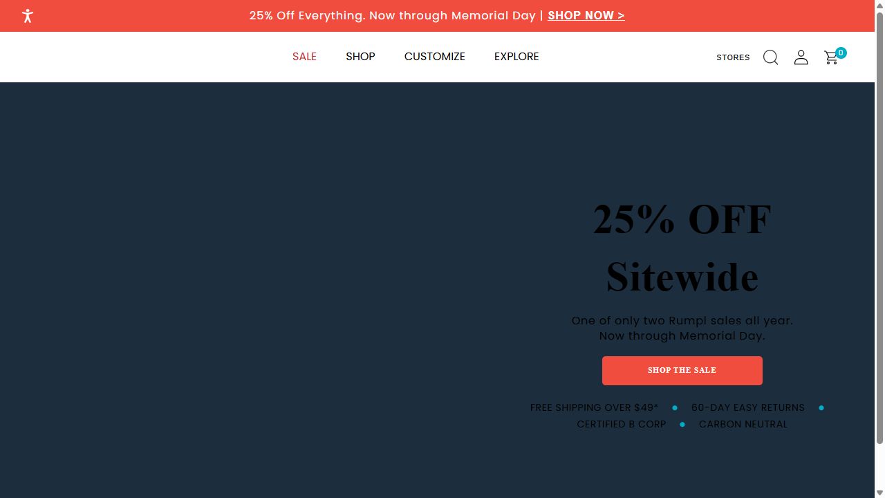 Rumpl website preview